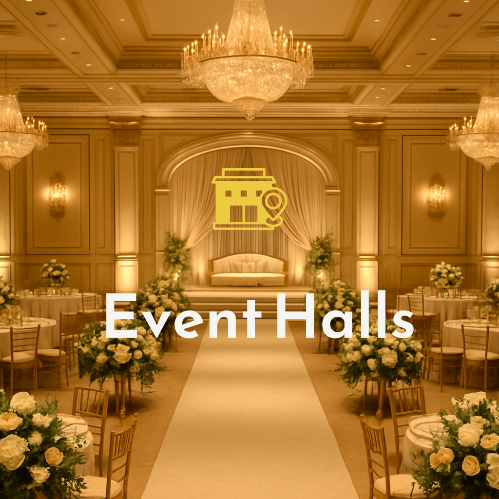 اماكن المناسبات - Event Halls